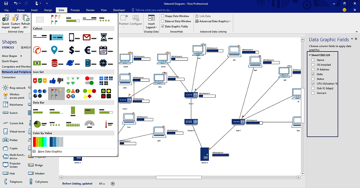 SharePoint's tweet photo. With Visio 2016, you can link diagrams to popular data sources such as @SharePoint. http://t.co/p5EyfygHmr http://t.co/yInbueXqfR