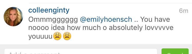 emilyhoensch's tweet image. Ughhhhhh I freakin love Colleen way to much #mama #sheshot #andperfect