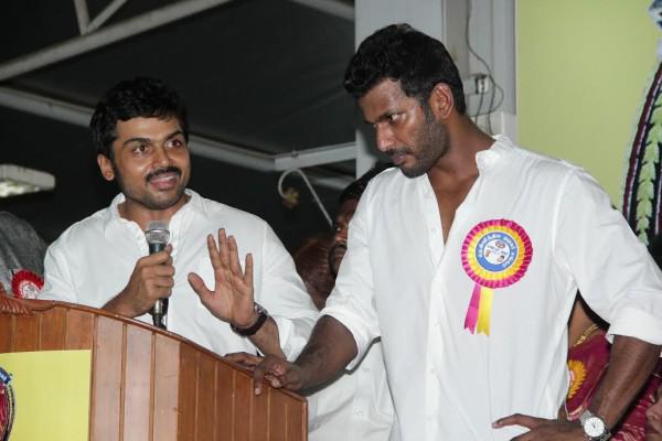 Vishal lodges complaint,