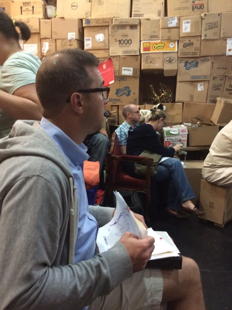 calliemariep's tweet image. #TheObjectLesson: part 1 man show, part clowning, part magic, part immersive theatre. Completely wonderful @CTGLA