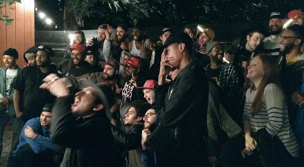 #Louisville hip hop group shots be like