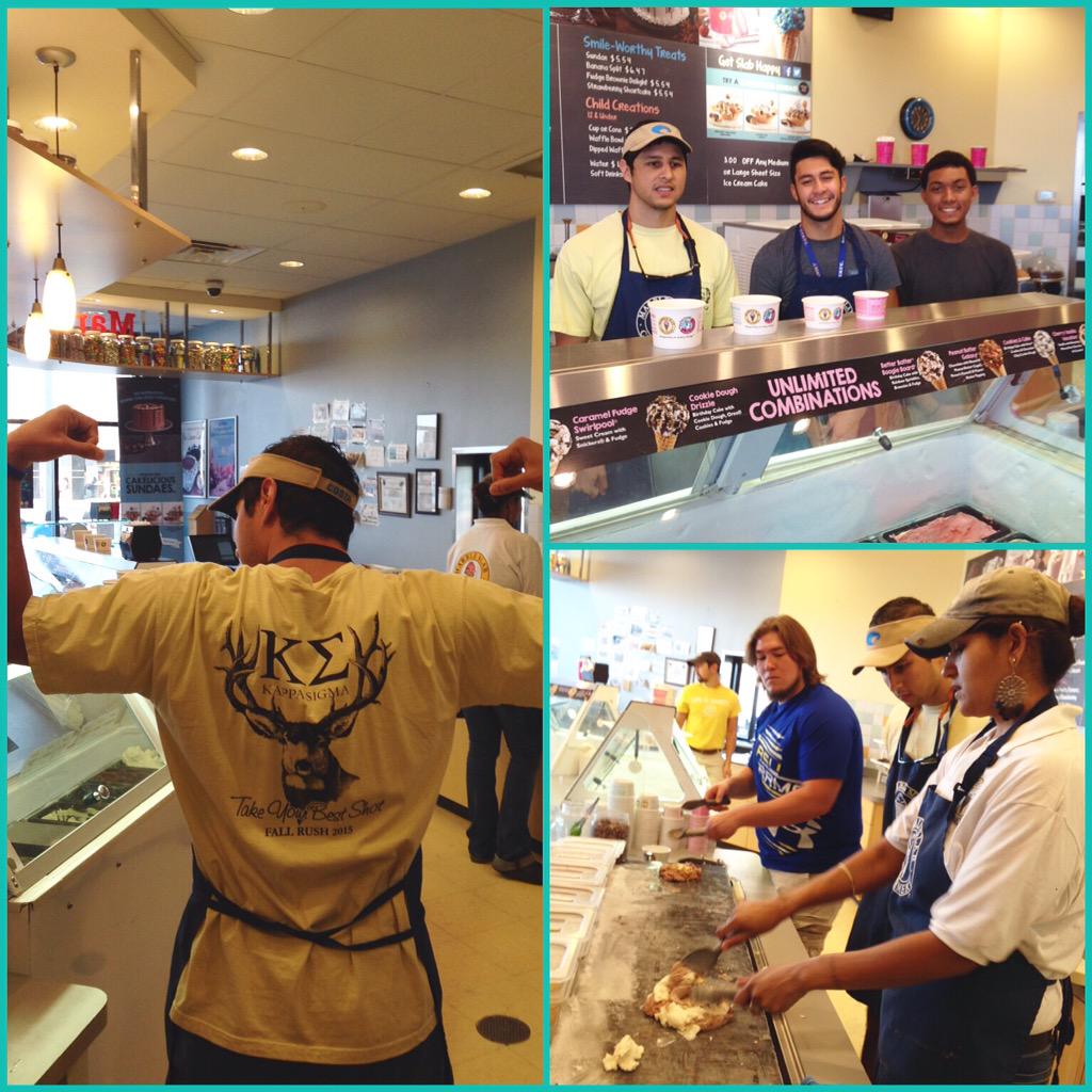 KappaSigmaASU's tweet photo. Thank you to everyone that came to support #ASUKappaSigma! 🍦🍦🍦 http://t.co/SIE8axuNh1