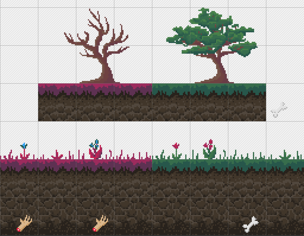 midmortem's tweet photo. #spookyjam
Doing a game jam... time to learn how to do pixel art and tile sets! http://t.co/zQALUsJ8P6