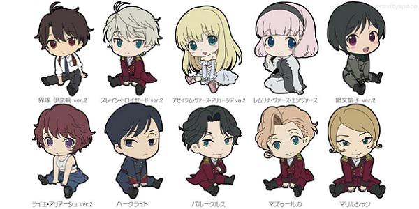 アルドノア・ゼロ- ぺたん娘トレーディングラバーストラップ ぺたん娘