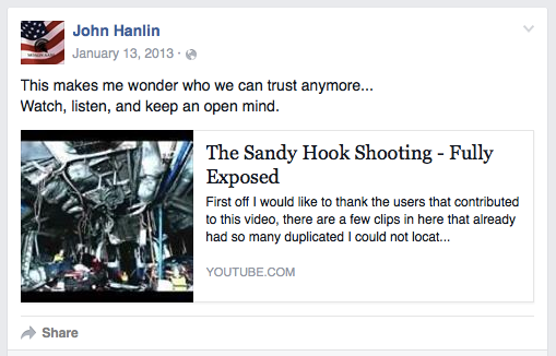 USA_TopStories's tweet photo. Open Source: Oregon Sheriff Shared Sandy Hook Conspiracy Theory on Facebook #story #reading http://t.co/luqWToyc9h http://t.co/YhNOjvCeaP