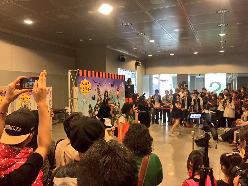 さっぽろハロウィンキックオフイベントにてミルクスがパフォーマンスしました！一足早い仮装でライブ！
みなさん楽しんでもらえましたか？