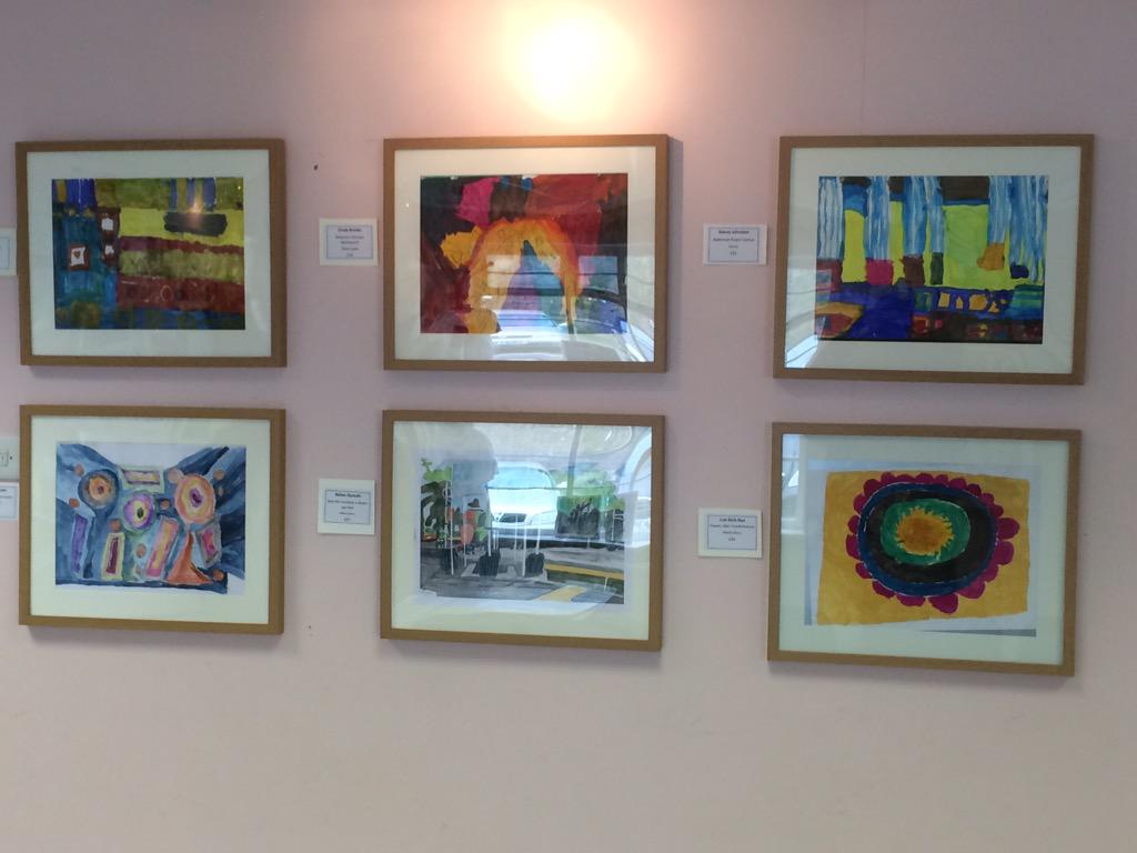 HealthyGenerate's tweet image. All set up for the @Wandsworth open house art exhibition