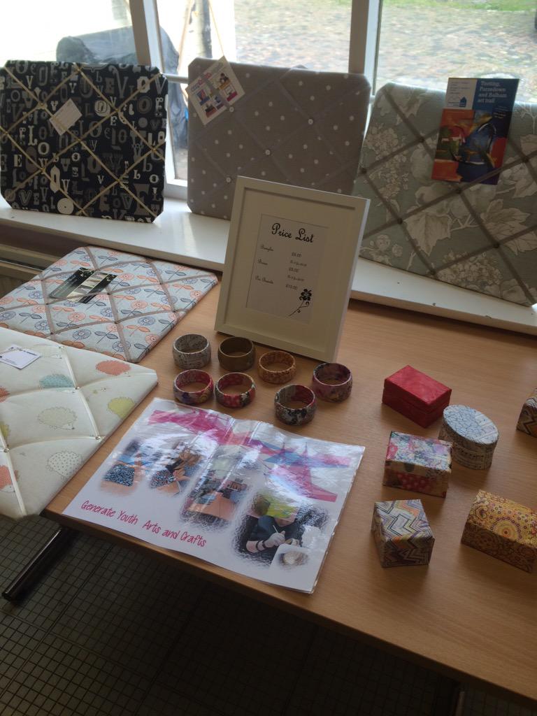 HealthyGenerate's tweet image. All set up for the @Wandsworth open house art exhibition