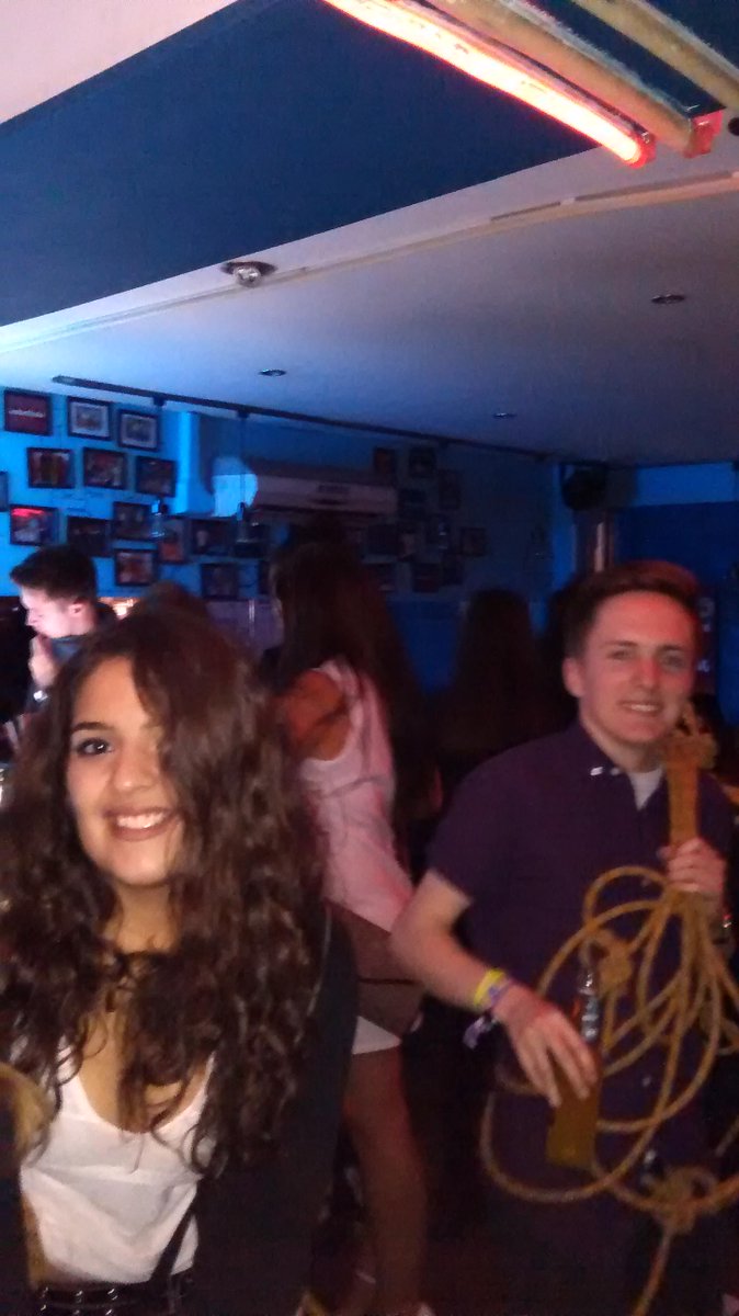 A few photos from our chaotic bar crawl last night! Simple things like getting onto the bus were challenging....