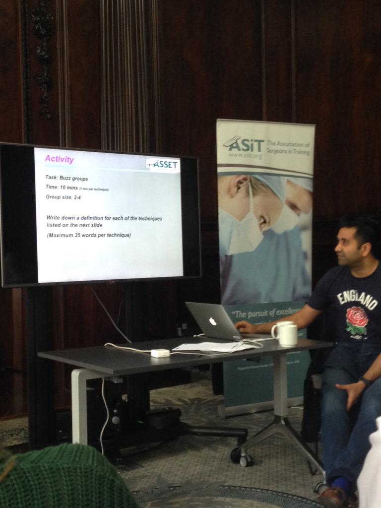 DrJamesGlasbey's tweet image. @drhemanjoshi discussing the roles of the tutor in #smallgroupteaching @ASiTofficial TEACHER course