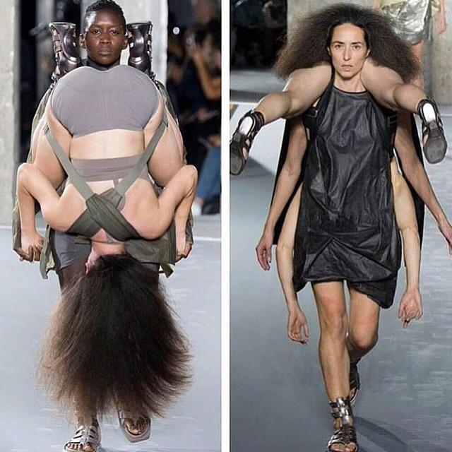 DormRoomTV's tweet photo. #ParisFashionWeek 😕 #dormroomtv least they are not rocking the new #miniBraids trend 😩😩 http://t.co/hrD6obaVbD