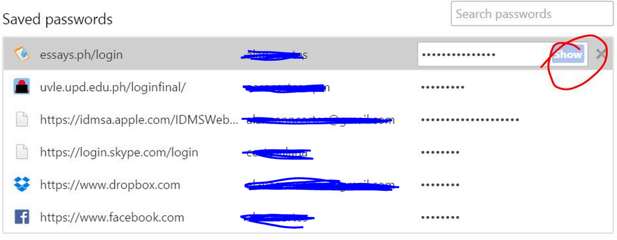 panalagsa's tweet image. God bless Google Chrome for this feature that saved my life. #PasswordHack