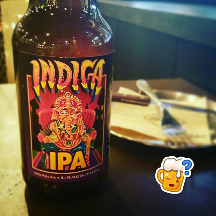 인디카 IPA ... 구경만... 😭 (@ 리골레토 시카고 피자 in 동작구) swarmapp.com/c/d4aExpiWvvq