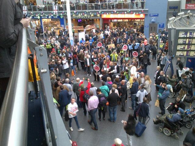 PplsAssemblyMcr's tweet photo. #takebackMCR. Right Tory Welcome http://t.co/nyEEGP4uKm