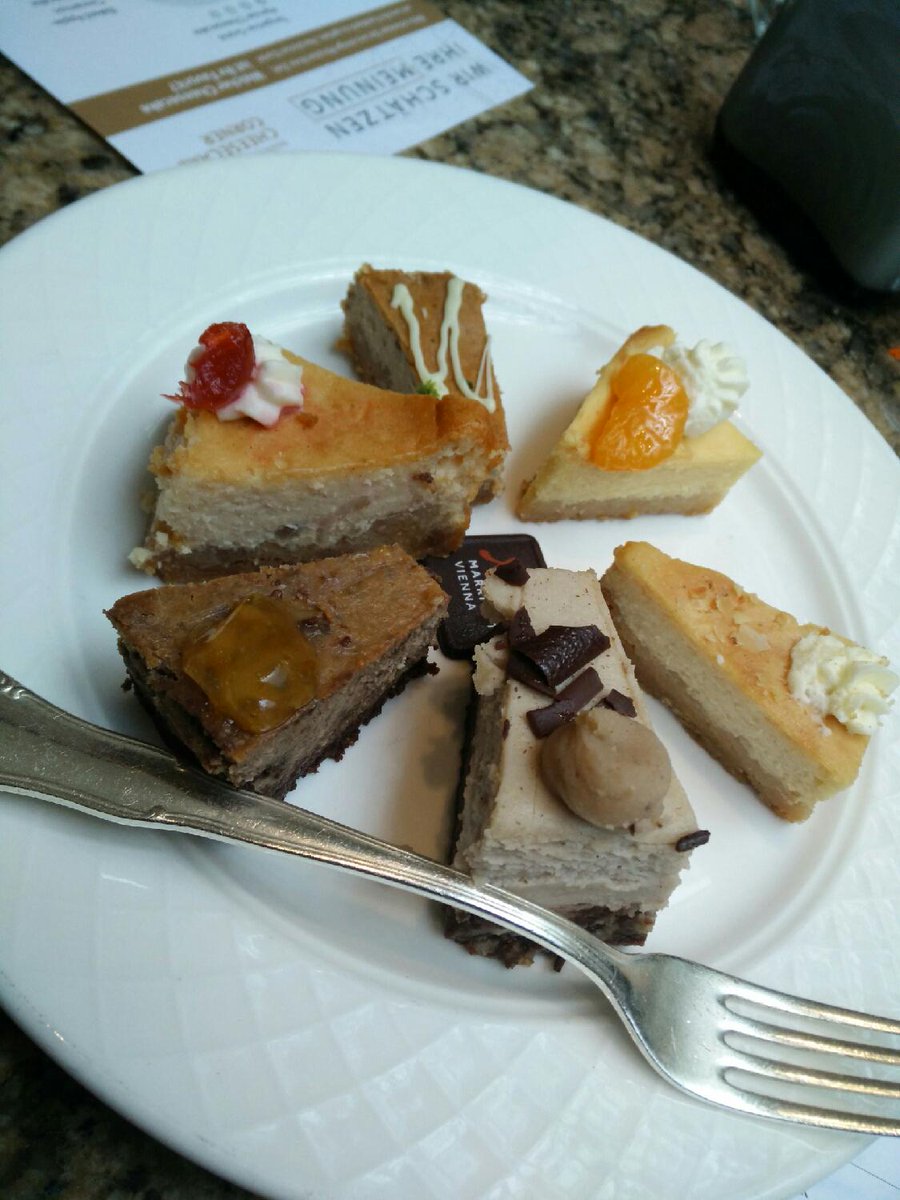 Cheesecake tasting #viennamarriott