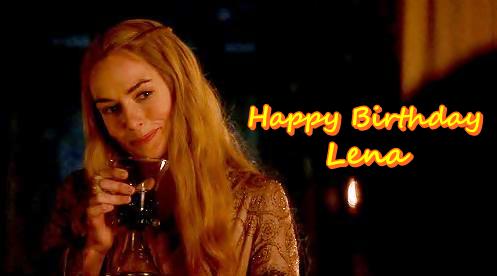 HAPPY BIRTHDAY!!  Lena Headey 