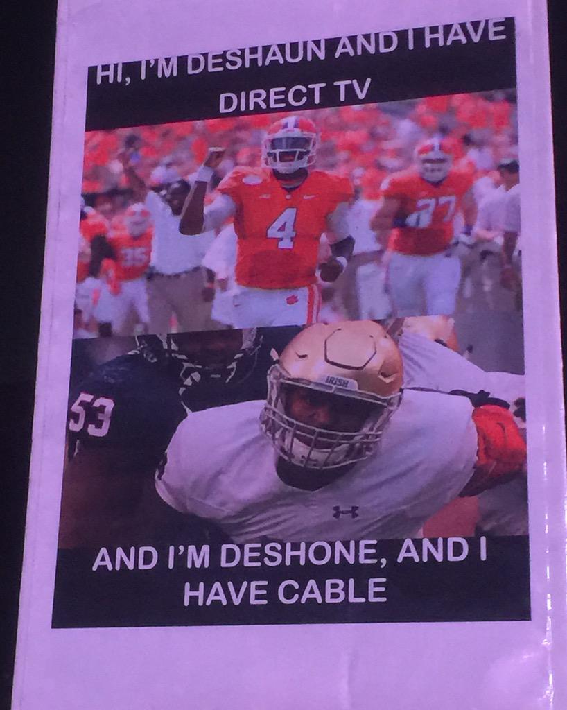 College GameDay on Twitter "Somebody had to. http//t.co/qjX17iPk9r"