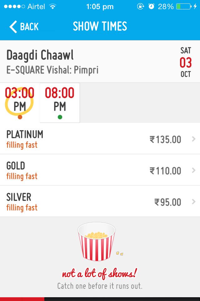piyushsocial's tweet photo. #BookingStatus #DaagdiChaawl E-square vishal:pimpri filling fast http://t.co/vy5G4V56b7