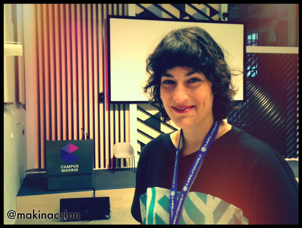 makinaccion's tweet photo. Ya estamos en @CampusMadrid para #emprenderJugando con @GamificacionESP #GMS http://t.co/mtgU8wmXsm