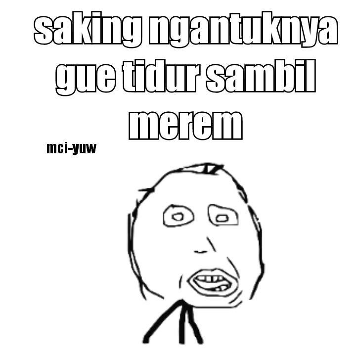 MemeComicIndo's tweet image. Gue melek gimana-_-  -yuw