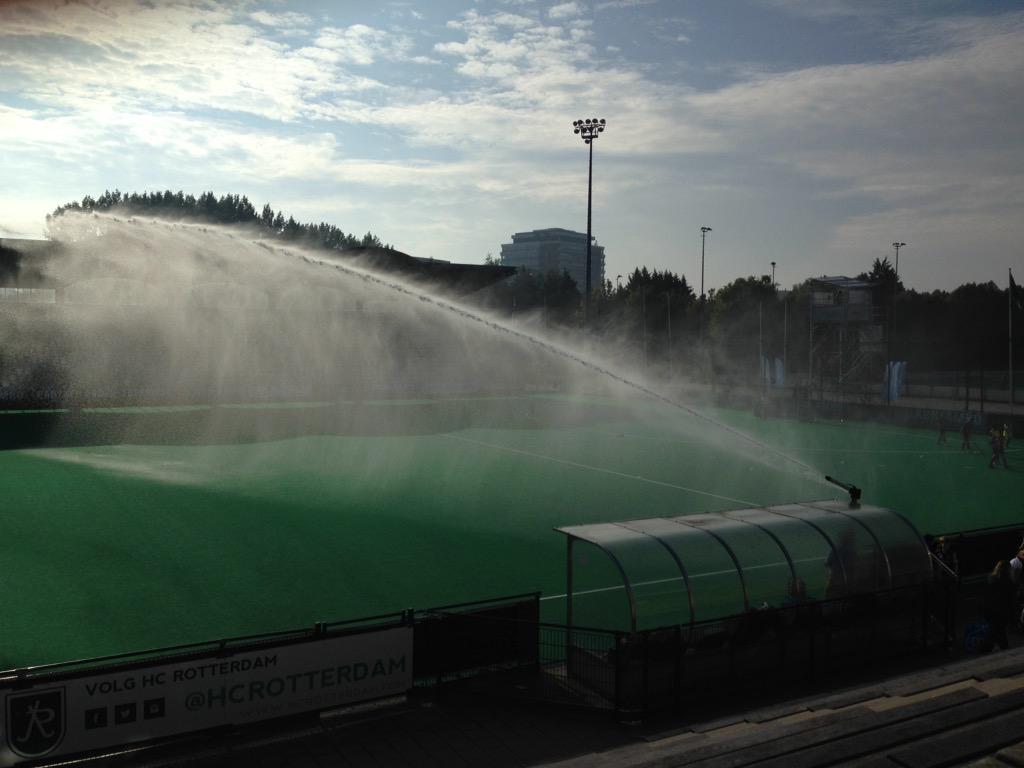 Prachtige ochtend in het stadion van <a href="/HCRotterdam/">HC Rotterdam</a> Matchday vs <a href="/HCKZ/">HCKZ</a> JC1