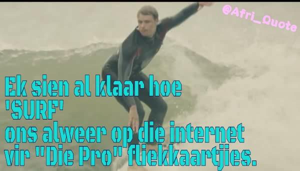 teenchilde's tweet photo. "Surfing" on the internet for @DieProFliek movie tickets... @sterkinekor @numetro #DiePro #DucknDive #18September http://t.co/1BrV63jpC4
