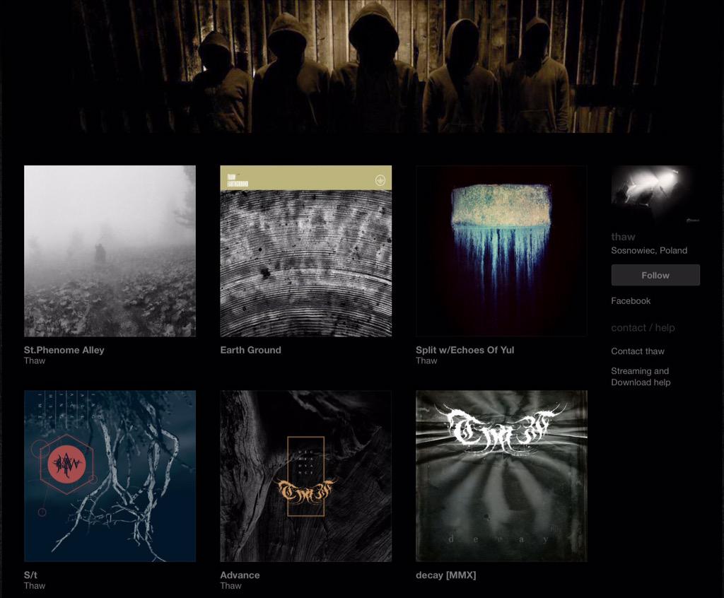 Entire discography on thaw.bandcamp.com