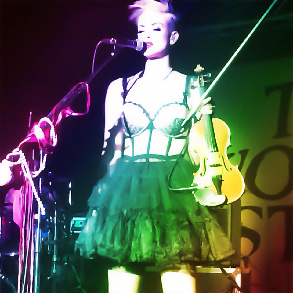 Erica_Nockalls's tweet photo. Found myself wearing a little something from @VictoriasSecret onstage last night. #CrowdPics http://t.co/s3SCyFDZRW