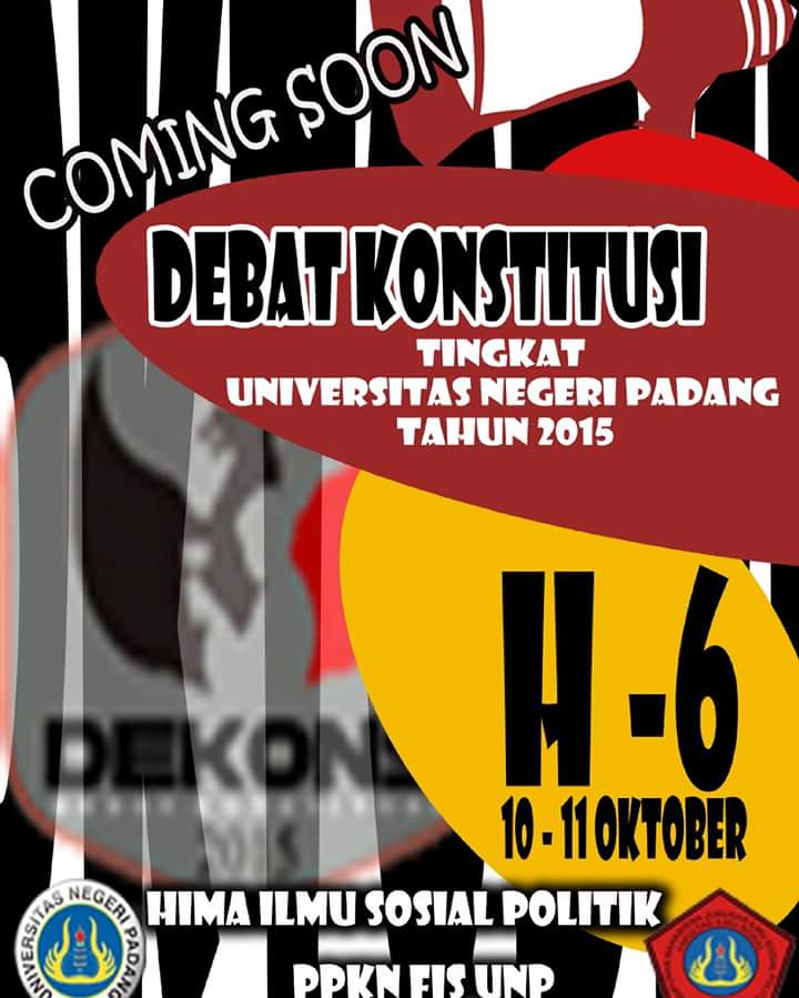 Coming Soon.. H-6
<a href="/BEMFISUNP/">Pejuang Merah UNP</a> <a href="/SosiologiHima/">HIMA SOSIOLOGI UNP</a> <a href="/mediaUNP/">Media UNP</a>