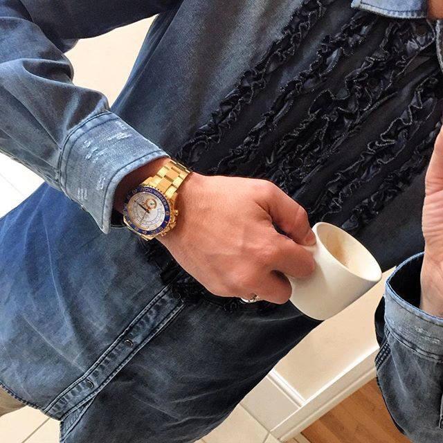 ShopForTime's tweet image. The "frills" of a Rolex Yachtmaster II #Rolex #luxuryWatches #WOD #WatchGame