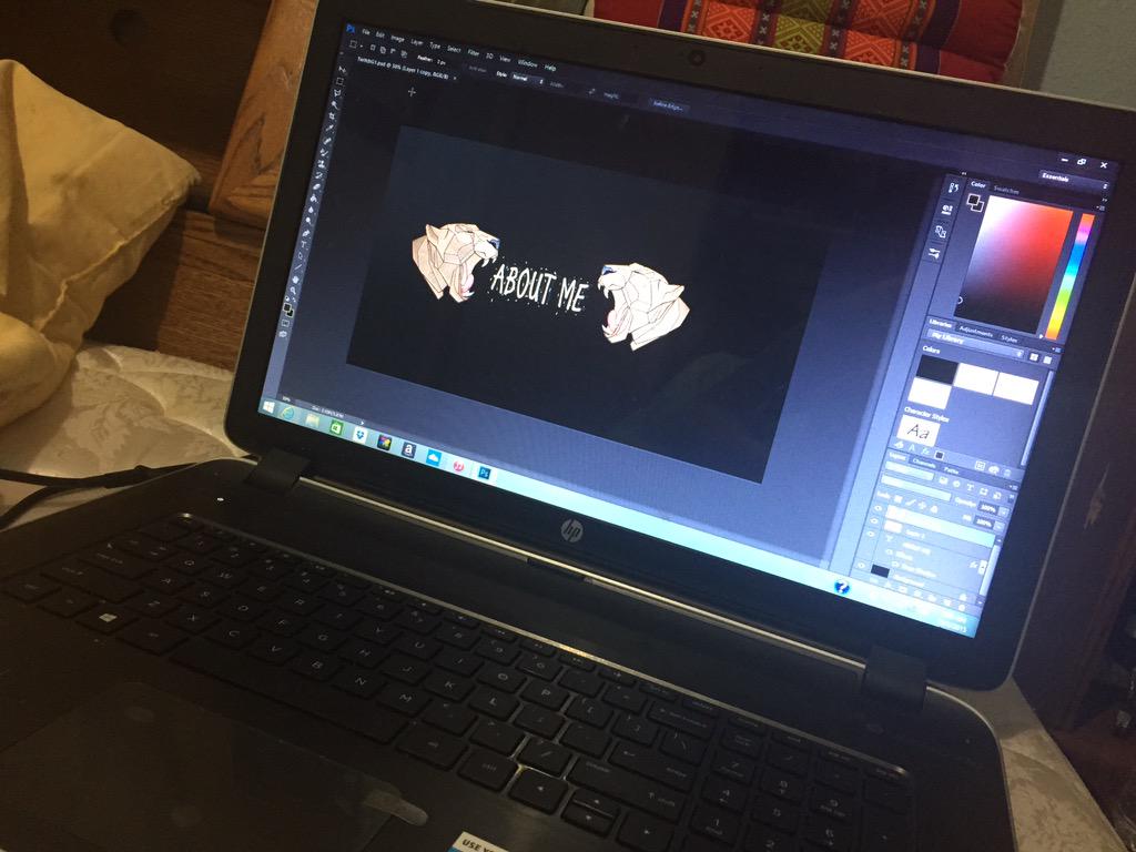 PanduhhXx's tweet image. Late night graphics on photoshop?! Boizz ya girl is putting in work which means #twitchhype is a go! #futurestreamer