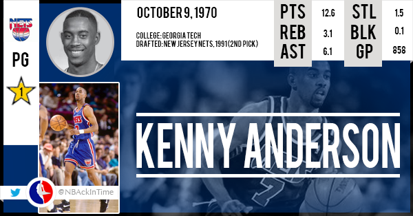 Happy Birthday Kenny Anderson !      