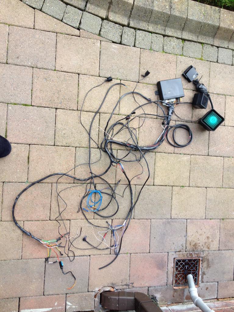 kennyb62's tweet image. Think I got it all, good thing it still starts &amp;amp; everything works😬 #mk4escort #cobra #spyball