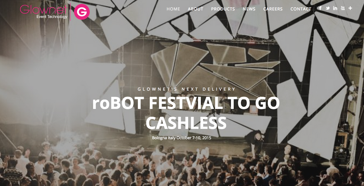 IzanCoomonte's tweet photo. roBOT Festival (@robotfestival), one of the greatest Italian #Music #Festivals to go 100% #Cashless with #Glownet! http://t.co/HuFfqMFc1q