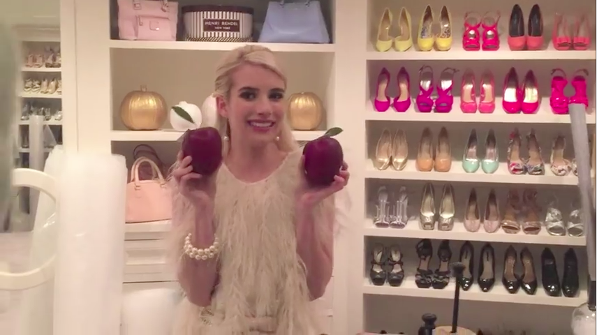 Prepare to become totally obsessed with the latest <a href="/ScreamQueens/">Scream Queens</a> Halloween promo: cosmopolitan.com/entertainment/…