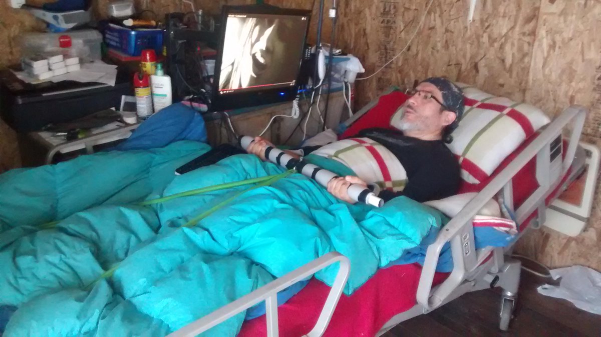 JorgeAnguloM's tweet image. Esforzándome al máximo, para recuperar masa muscular superior, perdida por los casi dos años postrado.