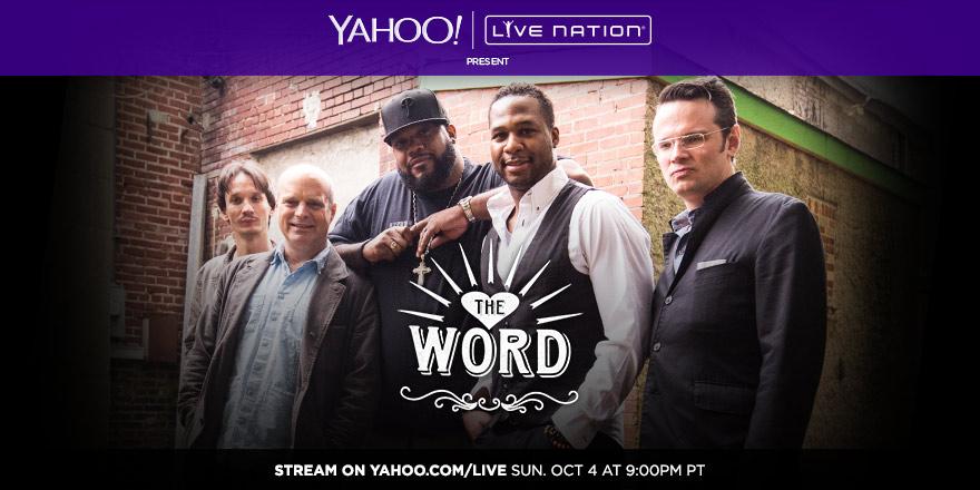 TheWordTheBand's tweet photo. Be sure to catch our show LIVE on @YahooMusic tomorrow at 9:00PM PT! Click here: https://t.co/Jttf7mRgGc #YahooLive http://t.co/vzfYHv7cEE