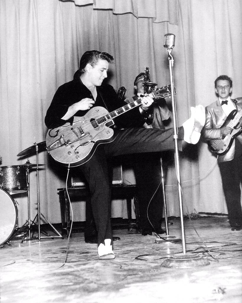 Happy birthday 2 the great Eddie Cochran!

Here\s version of \"Twenty Flight Rock\"
 