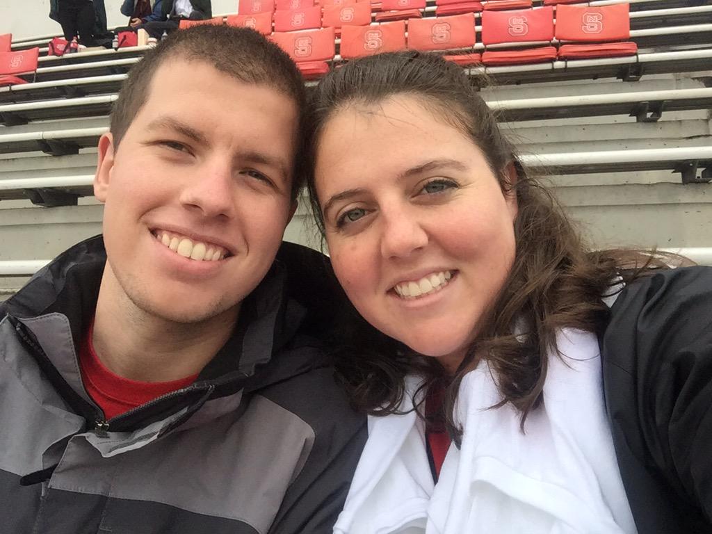 Game day at Carter Finley! Go PACK!! #PackPics #1Pack1Goal