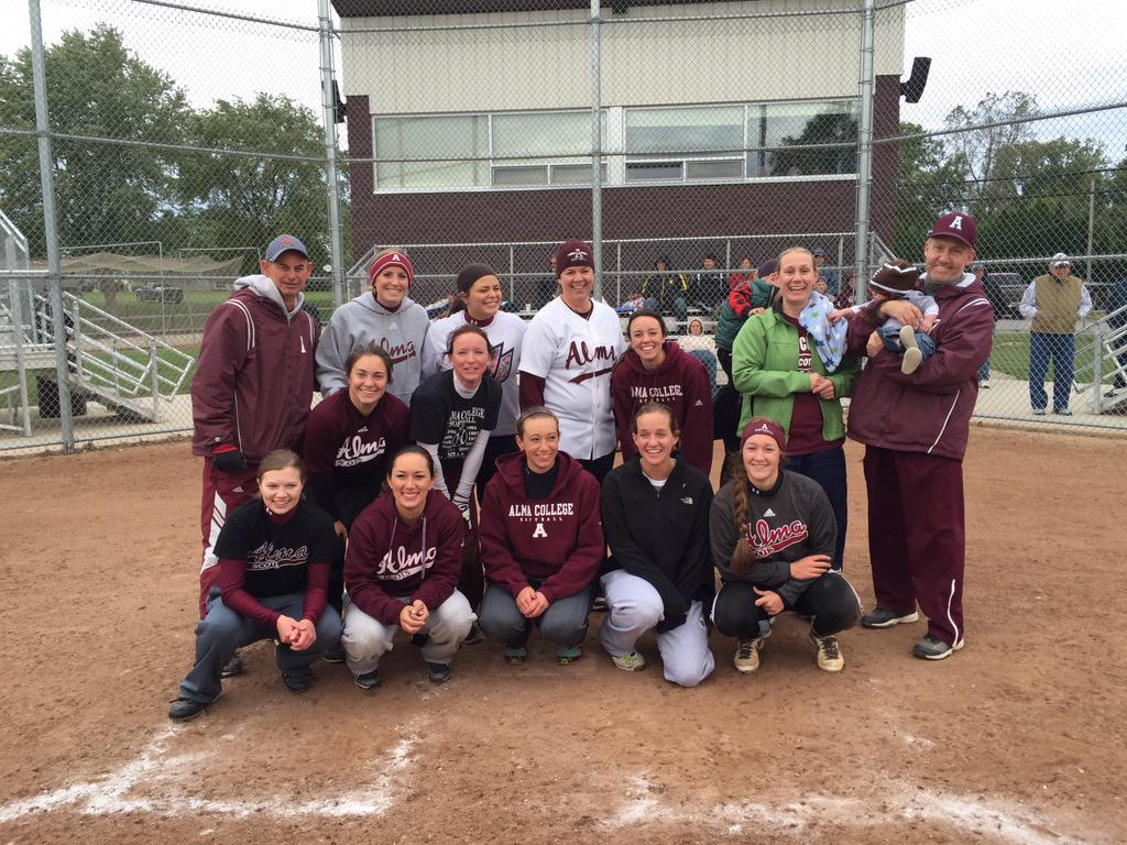 Alma College Softball on Twitter Softball Alumni Game