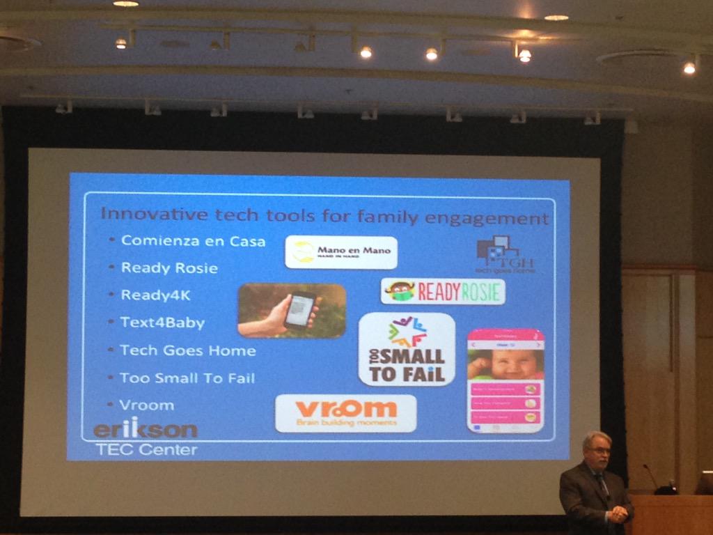 ECEIOUTulsa's tweet photo. Innovative tech tools for family engagement @chipdono #ecli2015 http://t.co/ttsTuPJMDn
