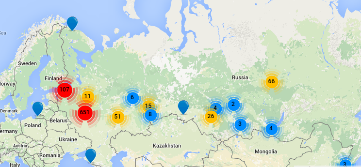 StartupBlink's tweet photo. Curious about startups in #Russia? See the #startup ecosystem mapped out: http://t.co/xANqwta9Iu @LarKrasilnikova http://t.co/BTaJ57Cj1C