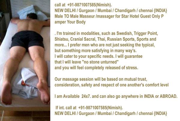 arshin4u's tweet photo. @GayTimesMag GAY Male to Male Body Massage in Delhi / gurgaon / Mumbai / Chandigarh +91-9871007585 Nimish Gay Escorts http://t.co/osrG7XtfSl