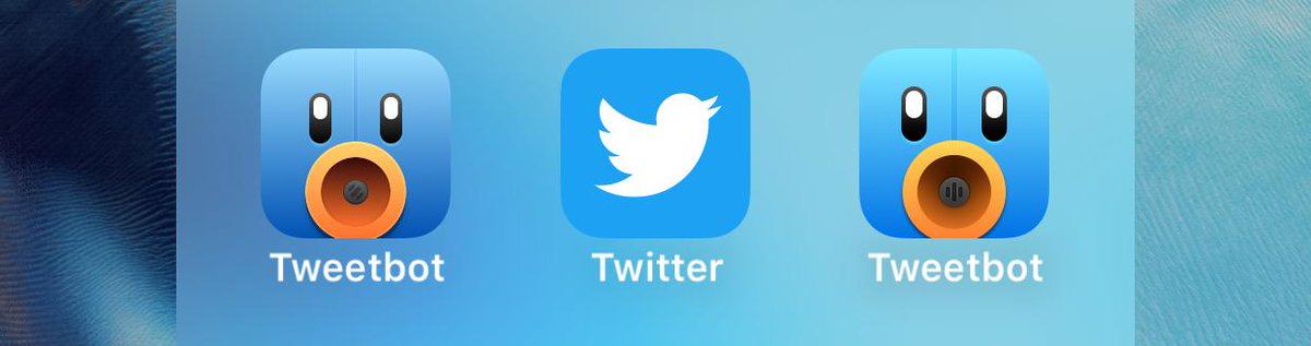 Abdullah_iApp's tweet photo. 💙📲
حول نسخة برنامج “Tweetbot” الرابع
• لا يقبل الا بنظام iOS9
• سعر الحالي مخفض لفترة محدودة
4,99$
والاساسي 9,99$ http://t.co/7O6ba1Tkeh