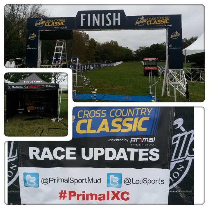 PrimalSportMud's tweet photo. All set and ready to go for @SportsinLou #CrossCountryClassic #PrimalXC http://t.co/DECnkuE5B2