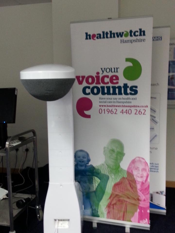 LibbyHWHants's tweet photo. All sorts of equipment &amp; exhibitors at QA lHospital open day. Come &amp; speak to us in Lecture Theatre @ QAHospitalNews http://t.co/HXcC8S1Rek