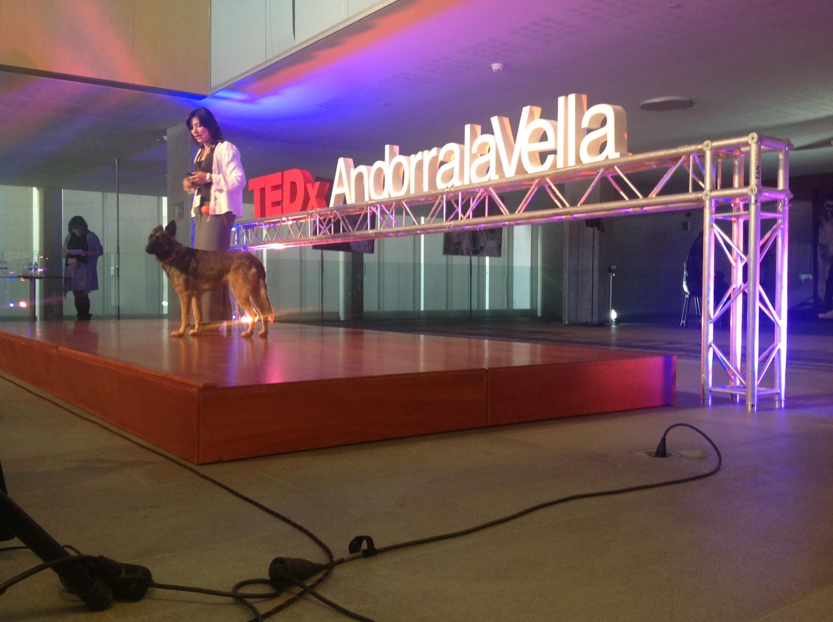 TEDxAnd's tweet photo. Arriba el moment d’escoltar a la Núria Sorribes. “El #MónCaní i el nou pensament” #TEDxAnd #MonLiquid http://t.co/IEWCq711gs