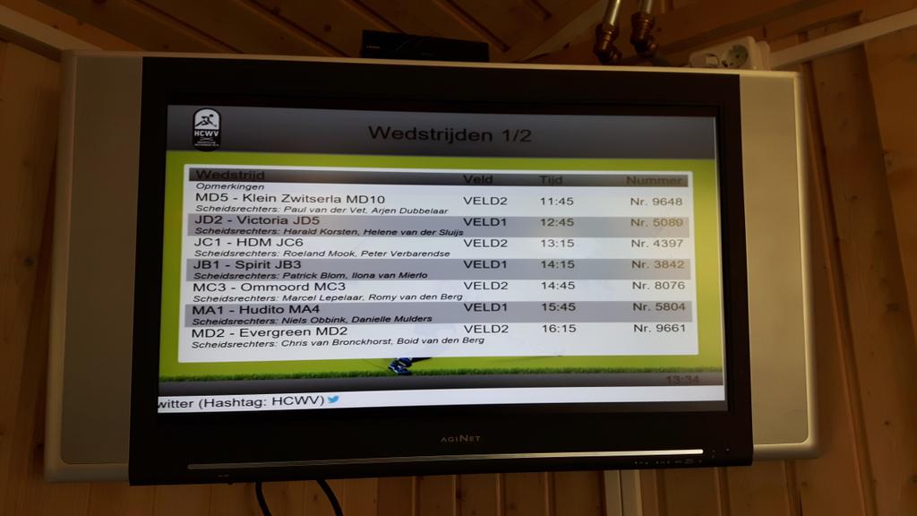 Mooie wedstrijd gefloten, in het zonnetje, tussen <a href="/HCWV/">HCWV</a> MD5 - <a href="/HCKZ/">HCKZ</a> MD10. Bezoekers gewonnen met 0-1. #hockey <a href="/PRvdV/">Paul van der Vet</a>