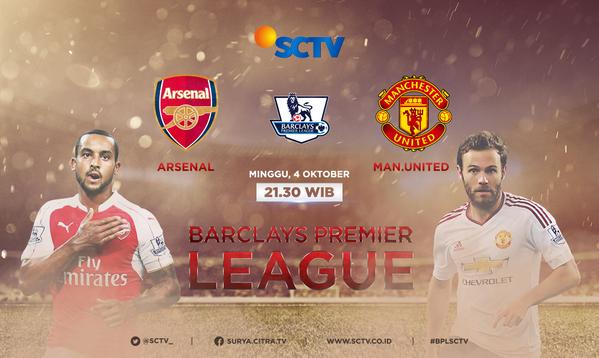 Nantikan malam ini Super Big Match #BPLSCTV Arsenal vs MU.

LIVE, pukul 21.30 WIB. <a href="/SCTVSports/">SCTV Sports</a>