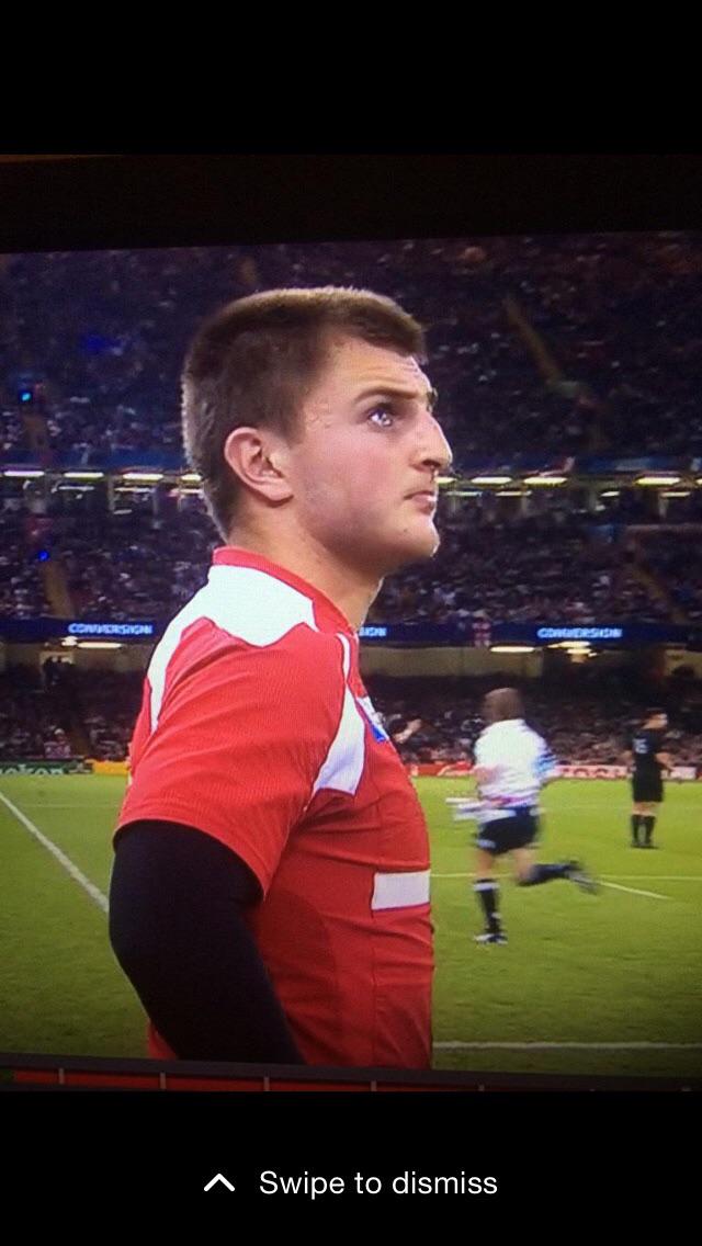 SPOTTED: Sam Warburton's brother playing for #GEO AT #RWC2015